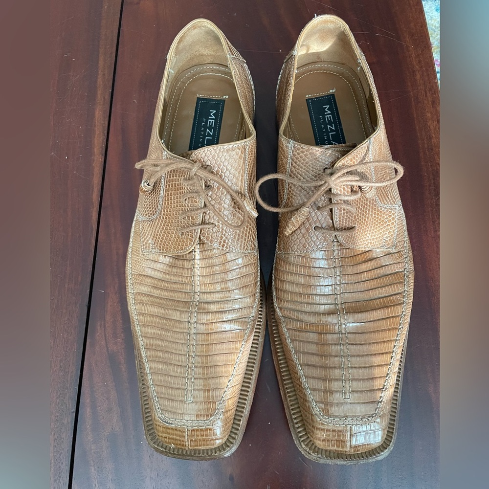 Mezlan lace up dress shoes. Size 12.